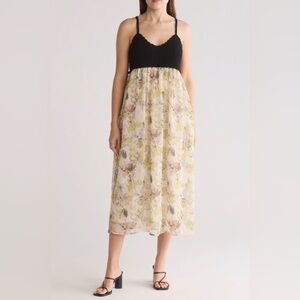 STITCHDROP Mokopuko Crotchet Top‎ Baby Doll Midi Dress